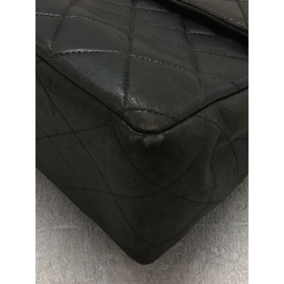 Chanel Matelasse Leather Double Chain Shoulder Bag - Picture 7 of 7